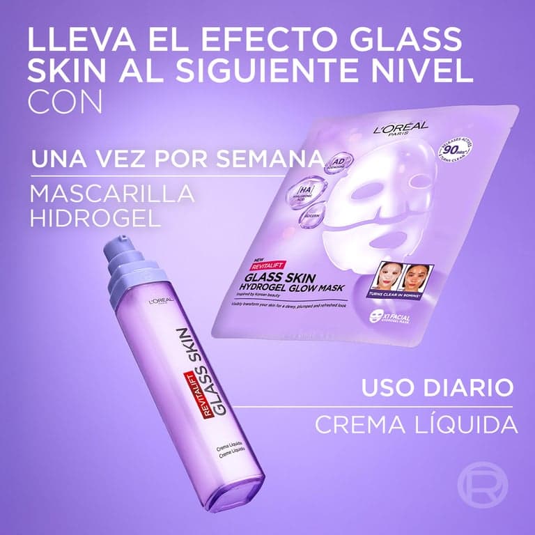 L'Oréal París    

            Revitalift Filler Glass Skin Crema Líquida - Image 8
