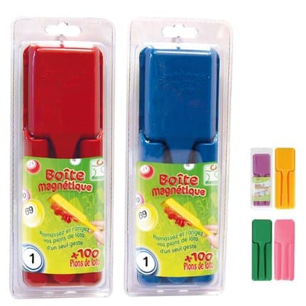 BOITE MAGNETIQUE AVEC 100 PIONS - Image 2
