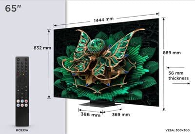 TV Mini Led TCL 65C79K 2025 - 65 pouces ( 164 cm ) - Image 4