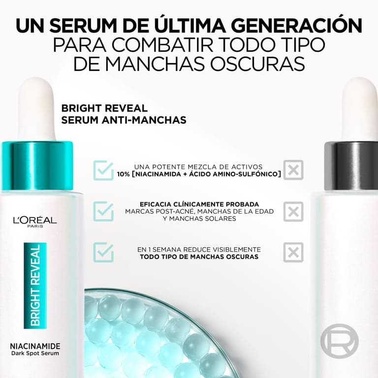 L'Oréal París    

            Bright Reveal Sérum con Niacinamida Anti Manchas - Image 6