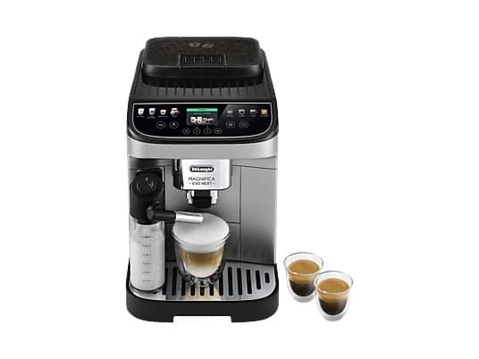 DELONGHI Magnifica Evo Next ECAM310.80.SB - 13 Rezepte, 3 Benutzerprofile, einfache Bedienung, Kaffeevollautomat Silber/Schwarz - Image 2