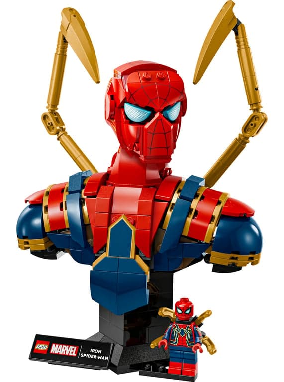 Juego de construcción Busto de Iron Spider-Man LEGO Super Hero - 76326 - Image 7