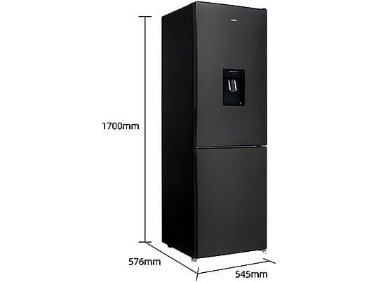 Frigorífico combi - CHIQ FBM228NE4DE, No Frost Total, Deposito Agua 2L, No Frost, Altura 170 cm, Capacidad 231 l, Color Inox Oscuro - Image 5