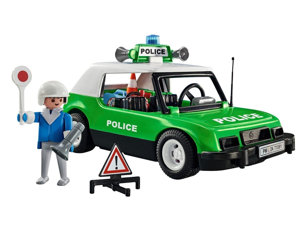 Coche policía clásico Playmobil 50th Anniversary - Image 3