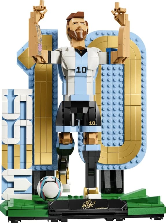 Juego de construcción Lionel Messi: Leyenda del Fútbol LEGO Editions Football - 43015 - Image 6