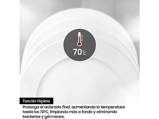 Lavavajillas - Samsung DW60M6050FS, 14 servicios, 7 programas, 59.8 cm, Función Higiene, Configuración Flexible, Inox - Image 4