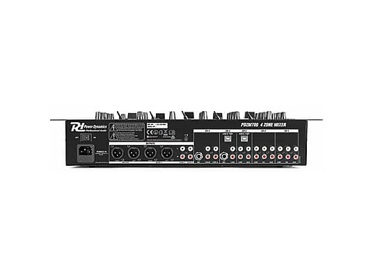 Mezcladora DJ - PDZM700 POWER DYNAMICS, Black - Image 6