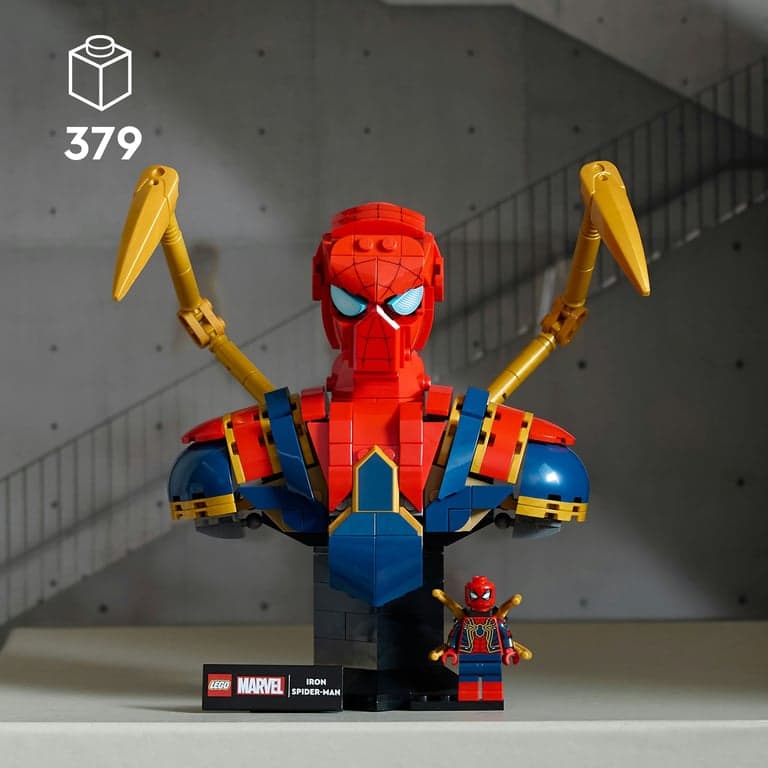 Juego de construcción Busto de Iron Spider-Man LEGO Super Hero - 76326 - Image 3