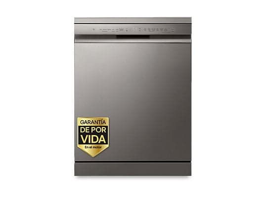 Lavavajillas - LG DF355FP, 14 servicios, 9 programas, 60 cm, LED táctil, Tercera bandeja, QuadWash™, Acero inoxidable - Image 2