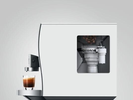 Cafetera superautomática - Jura Z 10 Aluminium White (EA), 1450 W, 2.4 l, 280 g, Función 2 tazas, Molinillo integrado, Plata - Image 6