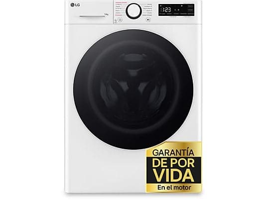 Lavadora carga frontal - LG F4WR6010A0W, Serie 600, 10 kg, 1400 rpm, 12 programas, AI Direct Drive™, TurboWash™360˚, Blanco - Image 2