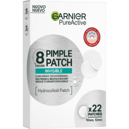Garnier    

             Pure Active Pimple Patch Invisible 8h Parche con Tecnología Hidrocoloide con BHA para Granitos - Image 2