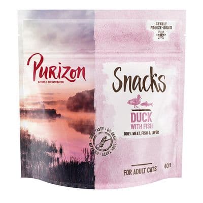 Purizon snacks sin cereales de pollo con pescado para gatos - Image 5