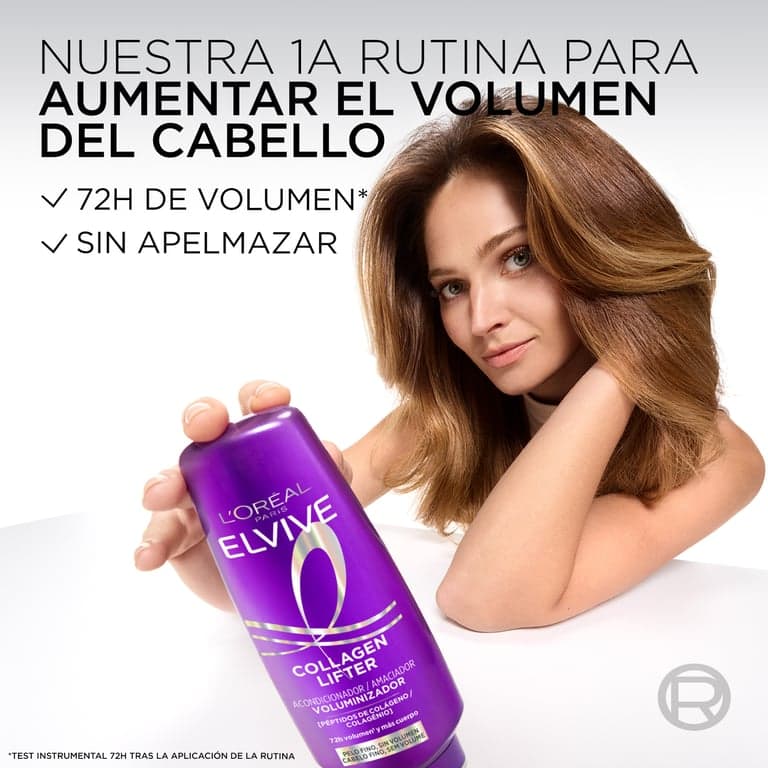 L'Oréal París    

            Elvive Collagen Lifter Acondicionador Voluminizador - Image 7
