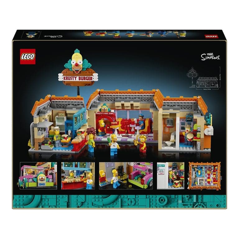 Juego de construcción The Simpsons™: Krusty Burger LEGO Icons - 10352 - Image 8