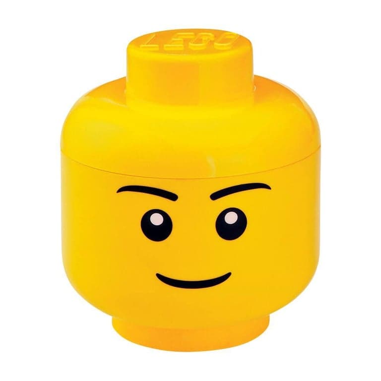 TETE DE RANGEMENT LEGO GARCON - TAILLE S - Image 1