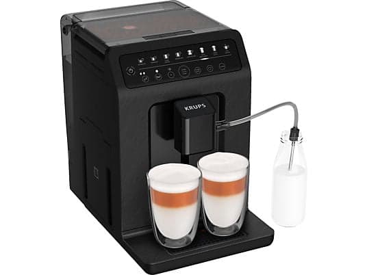KRUPS EA897B Evidence ECOdesign Kaffeevollautomat Schwarz mit Schiefer-Optik - Image 2