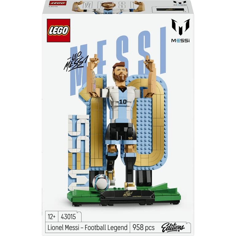 Juego de construcción Lionel Messi: Leyenda del Fútbol LEGO Editions Football - 43015 - Image 1