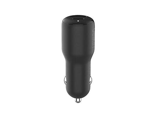 Cargador USB para coche - Belkin CCB005btBK, Dispositivos con carga USB-A y USB-C, Doble puerto USB-C® de 30 W y USB-A de 12 W, Tecnología PPS, Negro - Image 5