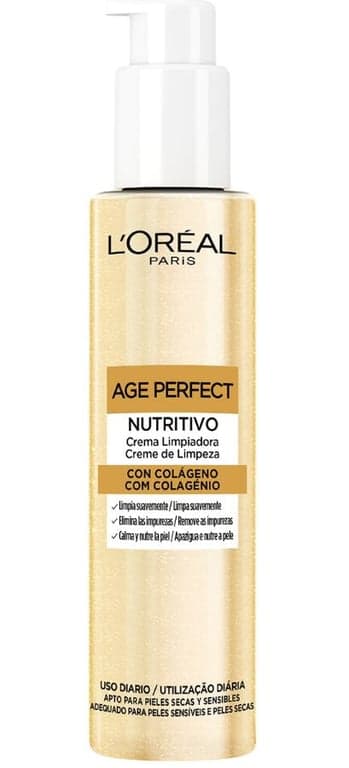 L'Oréal París    

            Age Perfect Nutritivo Crema Limpiadora con Colágeno - Image 1