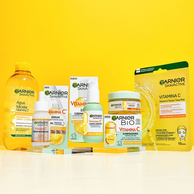 Garnier    

            Skin Active Vitamina C Mascarilla Facial de Tejido - Image 1