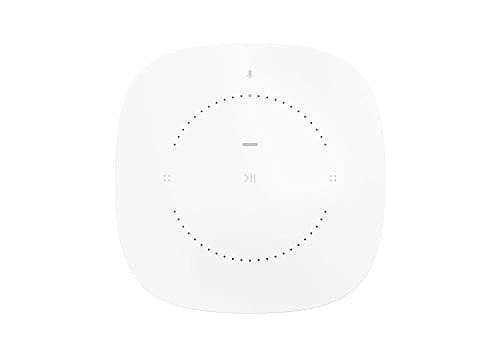 Sonos One - Enceinte sans Fil - Multiroom WiFi - Air Play 2 - Assistant Google et Amazon Alexa Intégrés - Son Clair - Interface Tactile - Blanc - Image 5