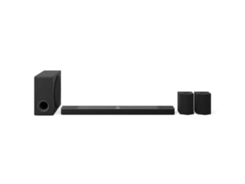 LG S95TR Barre de Son Intelligente, 810 W, 9,1,5 canaux, Son Surround Dolby Atmos et DTS, Large connectivité, Bluetooth, USB, entrée Optique, Noir - Image 2