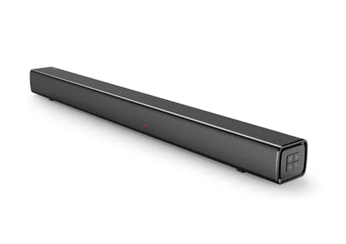 Panasonic SC-HTB100 I Barre de Son Compacte (45W, Système 2.0 canaux, Port Bass Reflex, Bluetooth, HDMI ARC, Entrée optique, USB, Montage Mural, Finition Métallique) Noir - Version Française - Image 3