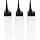 FRCOLOR 3pcs Refillable Shampoo Bottles For Salon Soft Clear Plastic Applicator Bottle Hair Coloring Accurate Dosage Easy Squeeze - Image 2