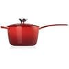 Le Creuset Signature Enamelled Cast Iron Saucepan with Heat Resistant Handle and Lid, 16 cm, 1.2 L, Cherry, 21181160602430 - Image 5