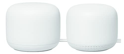 Google Nest WiFi AC2200 (2nd Gen) Router & Wi-Fi System Added Access Point Mesh (2 Pack, Snow) - Image 3