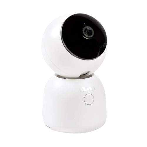 BÉABA, Additional Baby Video Camera, 360° Camera, Night Vision, Mobile App, Walkie Talkie, Lullabies, Thermometer and Humidity Control, Multiple Monitoring, Zen Night Light White - Image 3