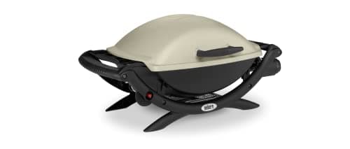 Weber Q2000 55 x 39 cm Gas Barbecue with Folding Side Tables Titanium (53060079) - Image 6