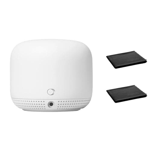Google Nest AC2200 WiFi Mesh Router with 2 Points, Built-in Google Assistant, 3-Pack, Snow - Whole Home Coverage up to 500 sq.ft, Multiple 4K Streams, Supports 200 Devices - Image 5