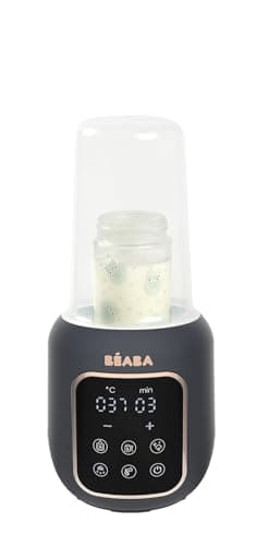 BÉABA, 1 bottle warmer/steriliser and 1 measuring box, multi-function milk heater: 5 modes, bain-marie, small pot warmers, defrosting, quick mode, sterilisation mode, multi milk - Image 3