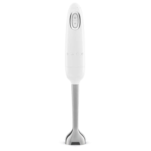 Smeg, HBF03WHEU Hand Blender, Turbo Function and Flowblend Cutting System, with Non-Slip Handle, Integrated Cord Storage, Accessories Included, Power 700W, White - Image 3