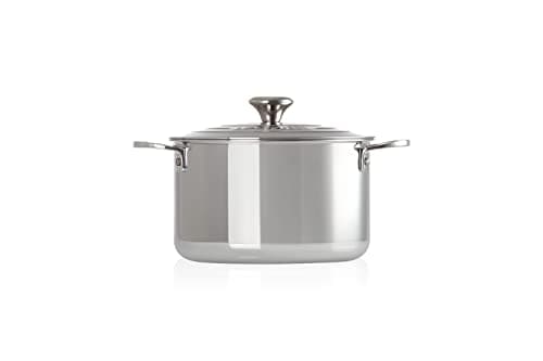 Le Creuset Signature Stainless Steel Casserole Dish with Lid, 20 cm, 966006200000000 - Image 7