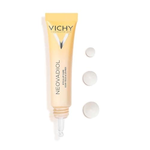 Vichy, Neovadiol, Multi-Correcting Eye & Lip Care, Nourishing & Protective Action, Enriched with Proxylan, Cassia, Hyaluronic Acid & Niacinamide, For Mature Skin, 15 ml - Image 4