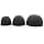 Okuli 12 x Silicone Earbuds for Sennheiser Momentum 1, 2, 3 Headphones Earphones in Black - Image 3