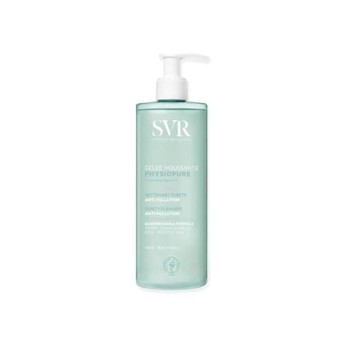 SVR - Physiopure Gelée Moussante - Gamme Physiopure – Nettoyant pureté anti-pollution – Pour tous types de peaux, même sensibles – Magnésium oxygénant, tensioactifs doux – 400 ml - Image 3