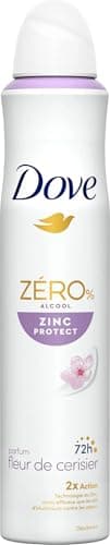 DOVE - Zinc Protect Women's Deodorant - Spray - 0% Alcohol - Cherry Blossom Fragrance - 72h of Odour Protection - 200ml - Image 2