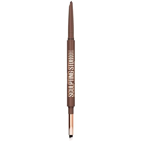 Maybelline New York - Eyeliner 2-en-1 - Avec Pinceau Biseauté et Pointe Précise 1,5 mm - Résistant à la Transpiration - Tenue Longue Durée 24H - Sculpting Stix - Teinte : 014 Mocha Contour - Image 2