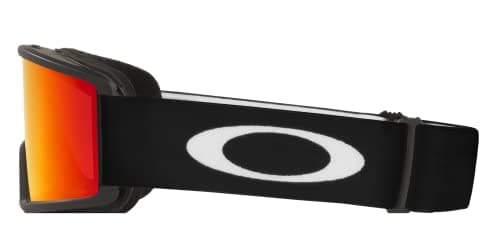 Oakley Target Line Lunettes de ski pour homme Matte Black/Fire Iridium Taille unique - Image 3