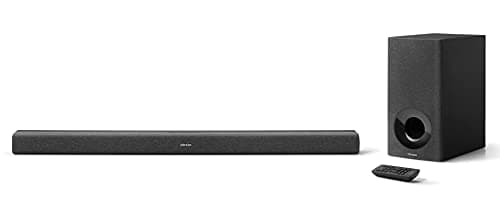 Denon DHT-S416 2.1 TV Soundbar with Wireless Subwoofer, Google Chromecast Built-in, WiFi, Bluetooth, Dolby Digital, HDMI Arc, Optical Input, Black - Image 2