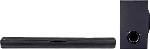 LG Barre de Son système 2.1 SQC1 | 160W | Caisson de Basses sans Fil | SQC1, Noir - Image 3