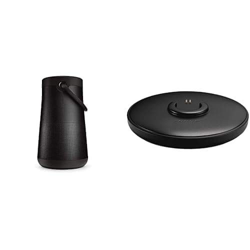 Bose Enceinte Bluetooth Portable SoundLink Revolve+ (Séries II) : Enceinte sans Fil résistante à l’Eau dotée d’Une Batterie Longue durée, Noir & Socle de Chargement pour Enceinte Bluetooth - Noir - Image 3