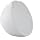 GIOPUEY Mince Coque Compatible avec Amazon Echo Pop, Matériau Silicone - White - Image 2