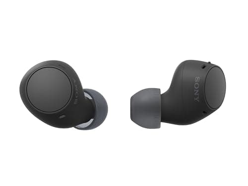 Sony WF-C510 Wireless In-Ear Earbuds, Small, Lightweight, Bluetooth, Multipoint Connection, Ambient Sound, IPX4, Fast Charging, iOS and Android, Black - Image 2