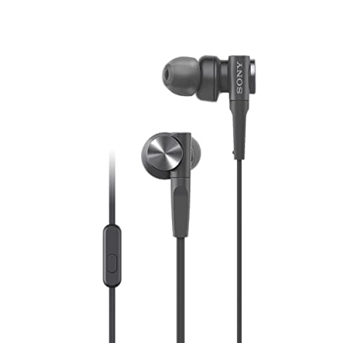 Ecouteurs intra-auriculaires Sony MDR-XB55AP avec son EXTRA BASS™ et micro pour les appels mains libres - Noir - Image 2