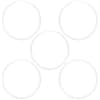 Pressure Cooker Sealing Ring 5pcs Instant Pot Sealing Rings Different Sizes Silicone Pressure Cooker Replacement Seals for Stainless Steel Pressure Cooker Parts (26cm) - Image 2